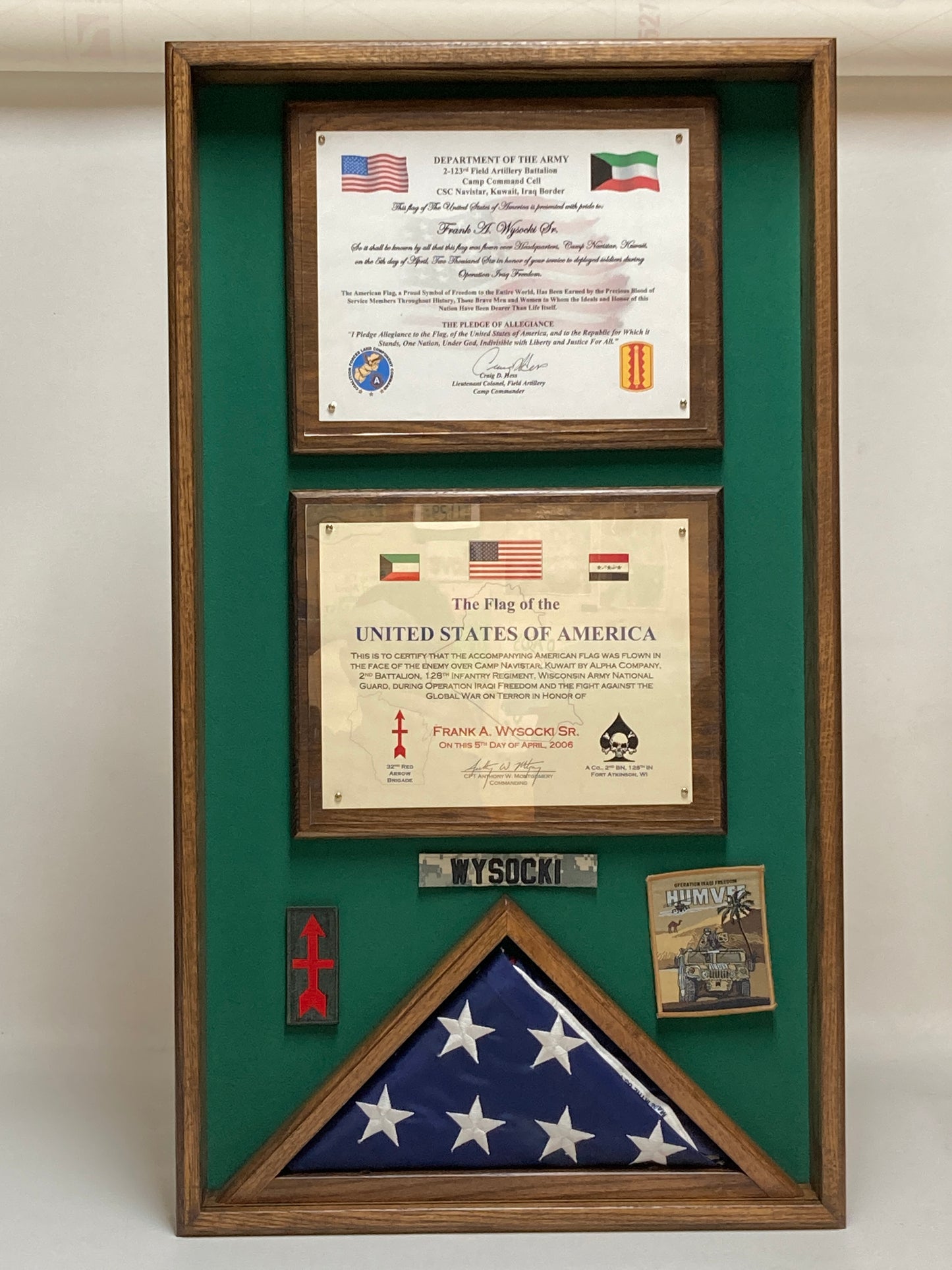 Double Certificate Case