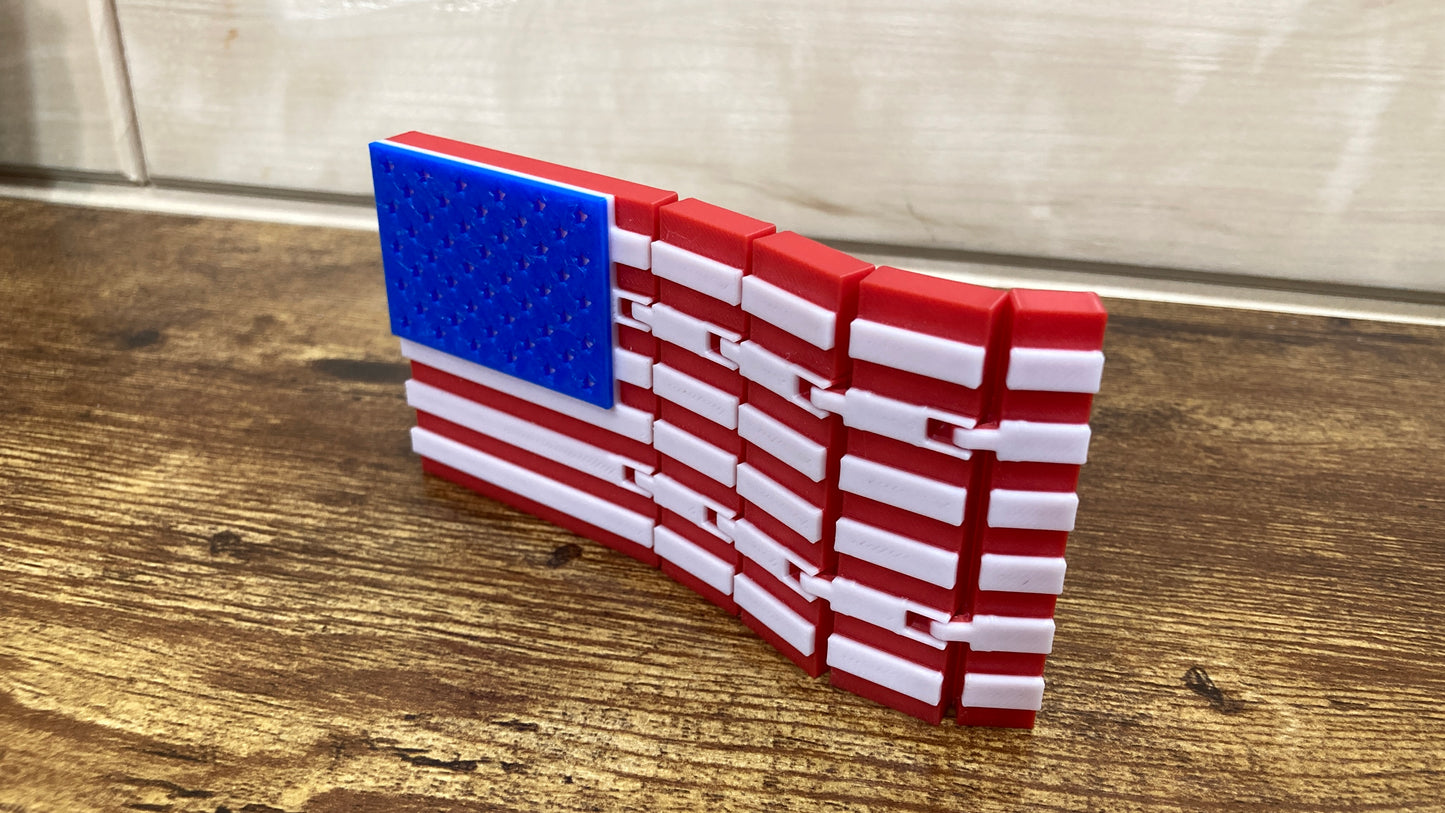 American Flag Print