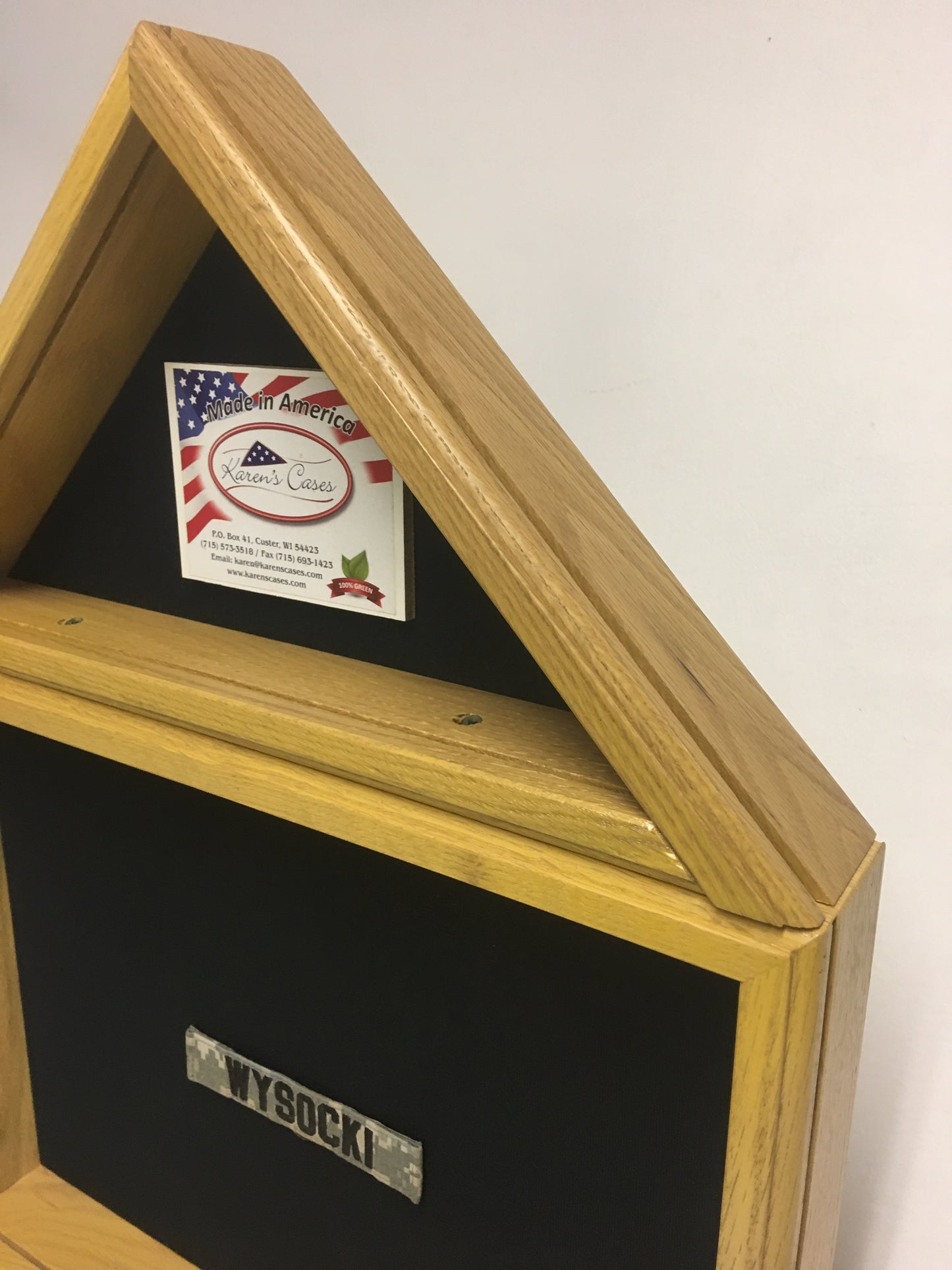 Large Flag & Award Display