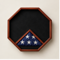 Oak Octagon Flag Case