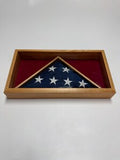 Triangle Flag Case and Memorabilia Shadow Box